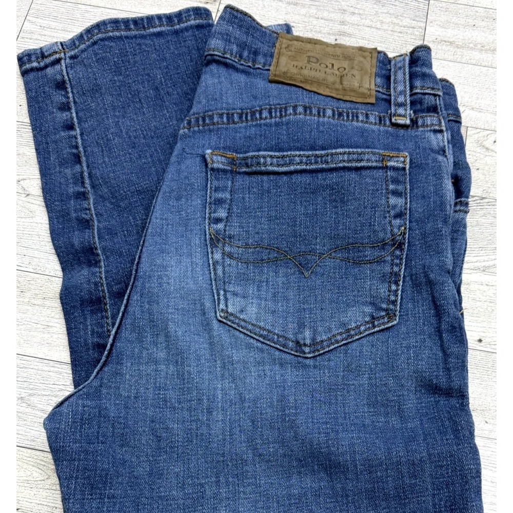 Polo Ralph Lauren Sullivan Slim Jeans Kids Denim Pants Authentic RL Preppy SZ 18
